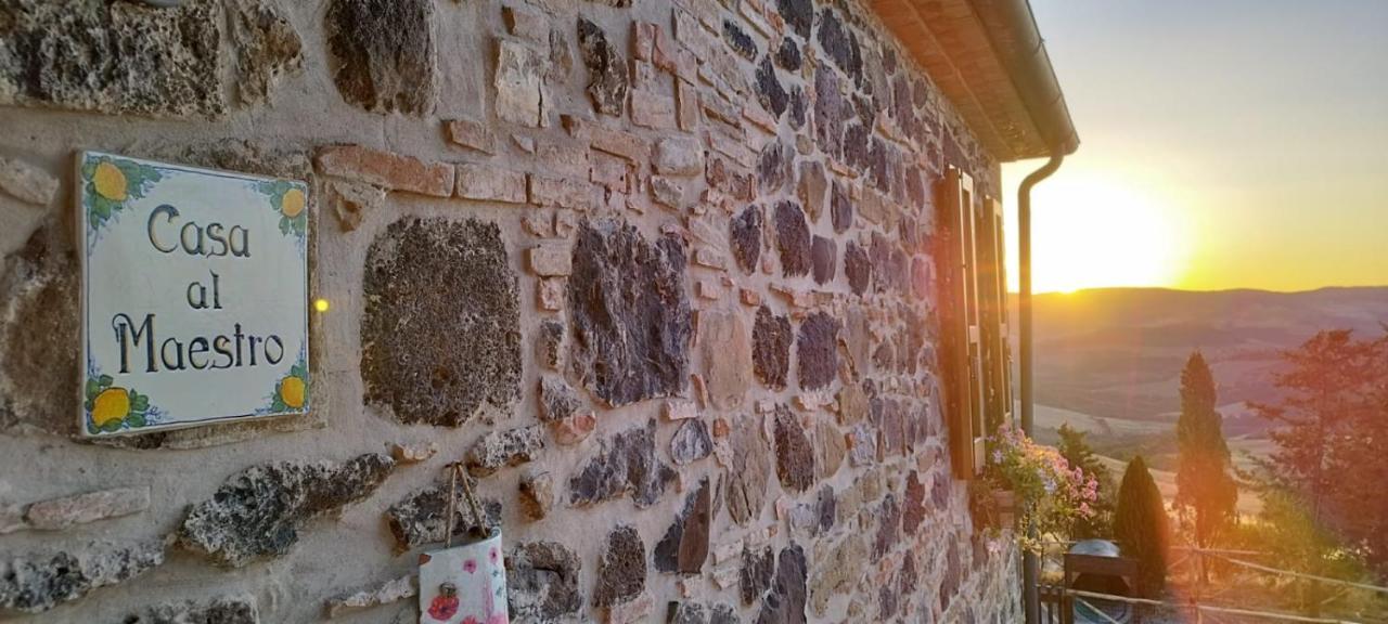 Casa Al Maestro B&B Радикофани Экстерьер фото
