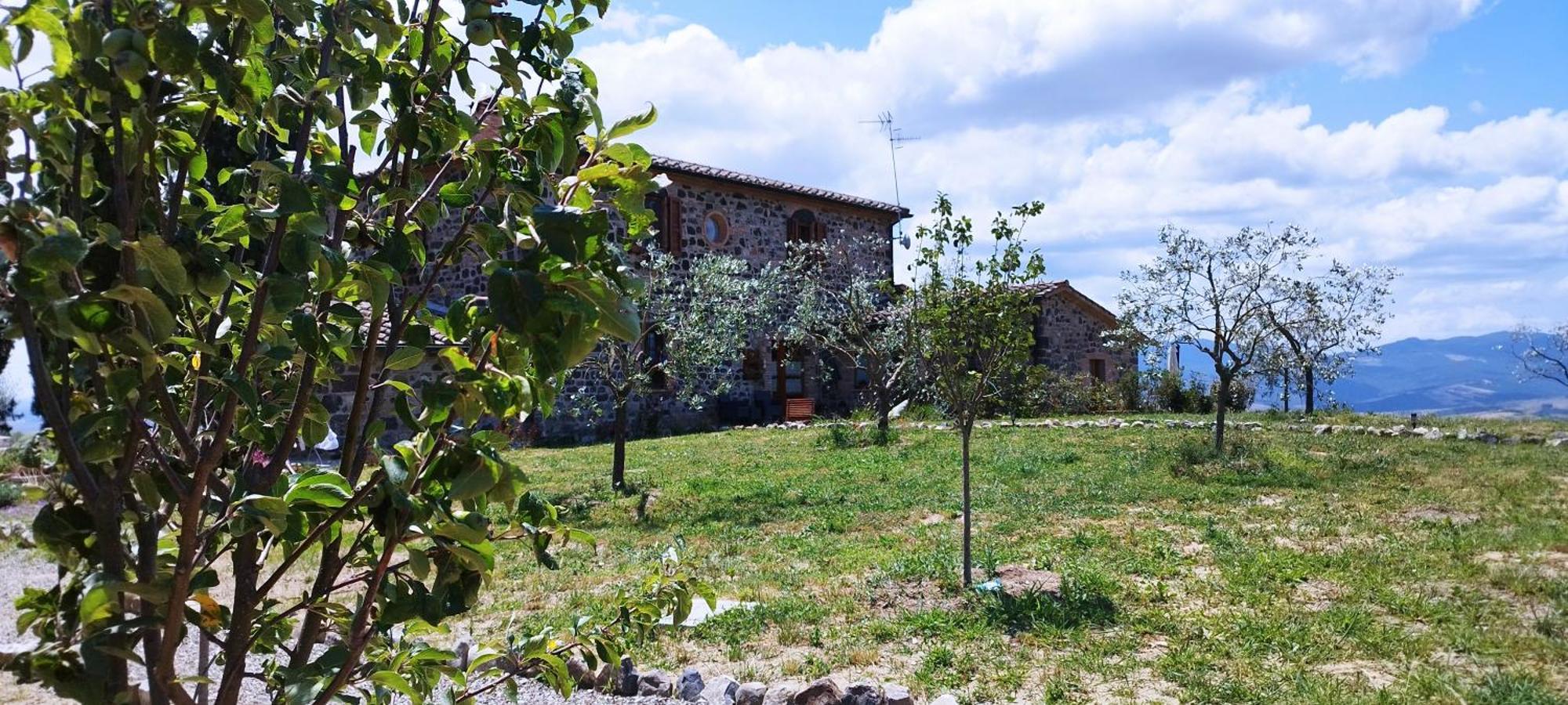 Casa Al Maestro B&B Радикофани Экстерьер фото