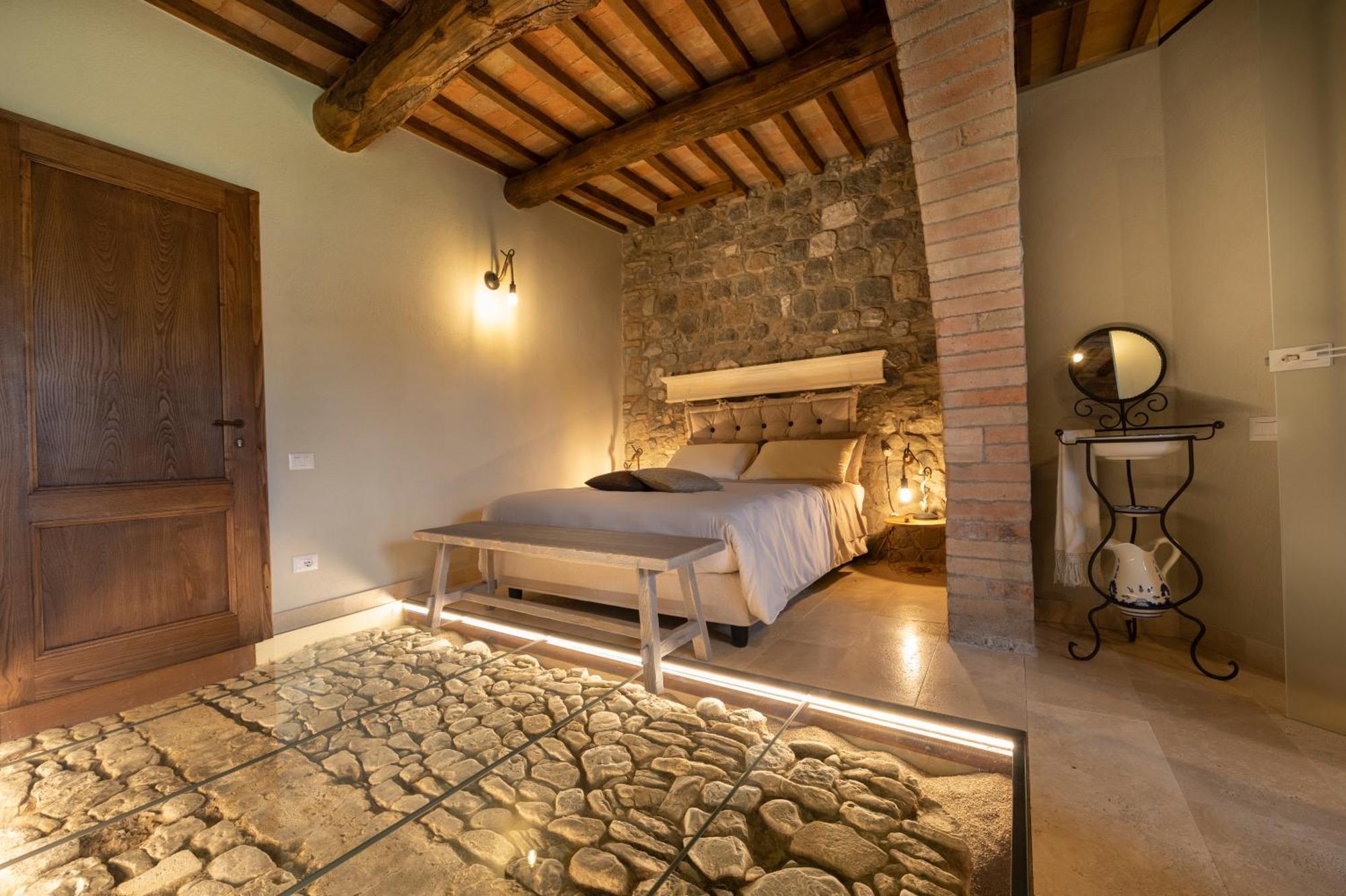 Casa Al Maestro B&B Радикофани Экстерьер фото