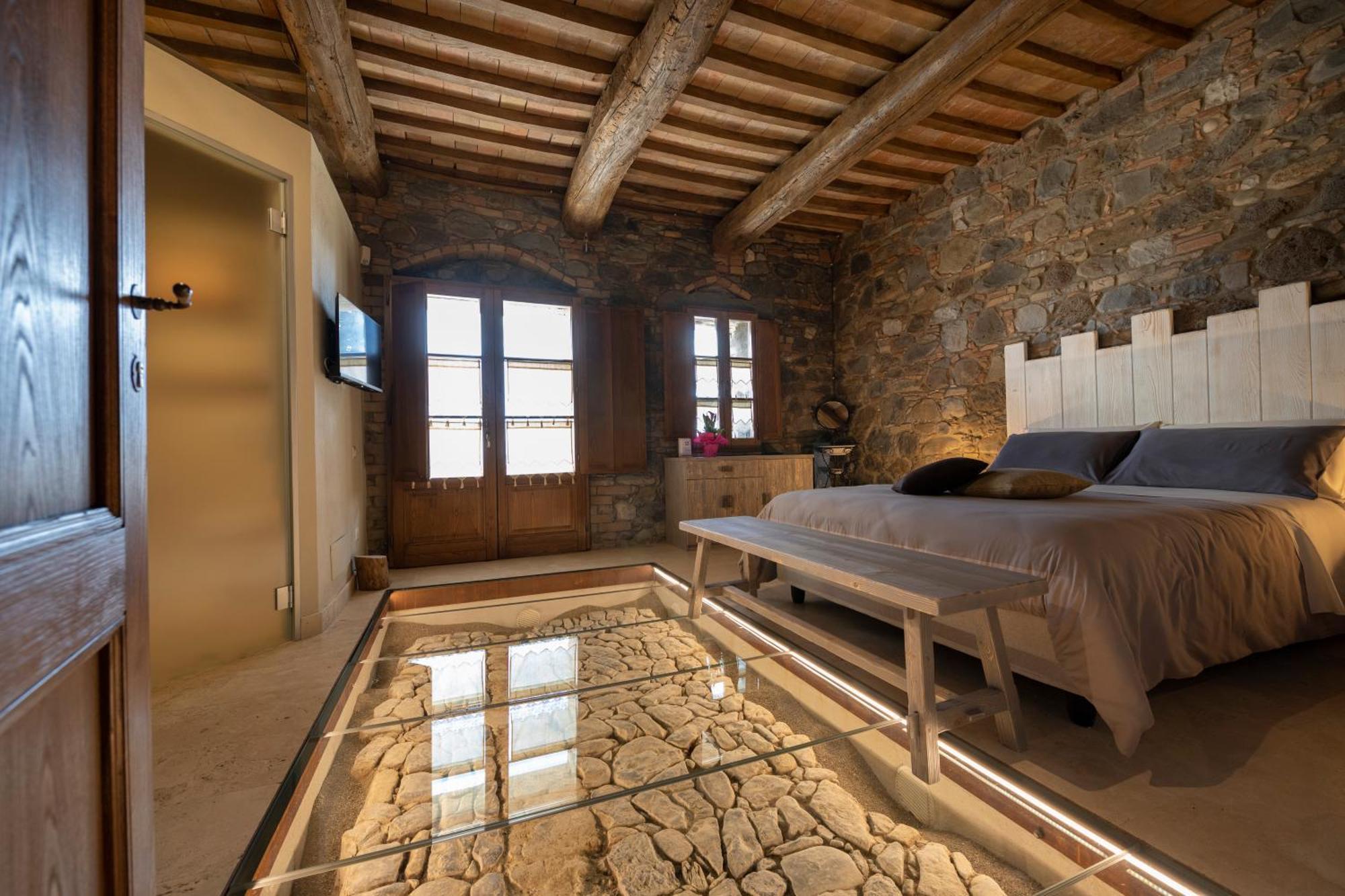 Casa Al Maestro B&B Радикофани Экстерьер фото