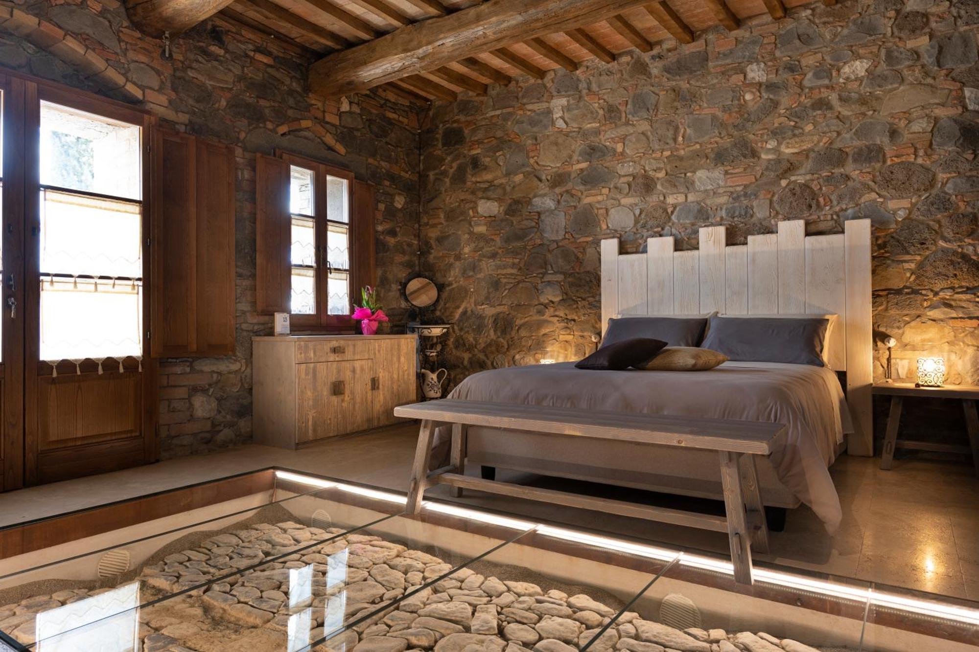 Casa Al Maestro B&B Радикофани Экстерьер фото