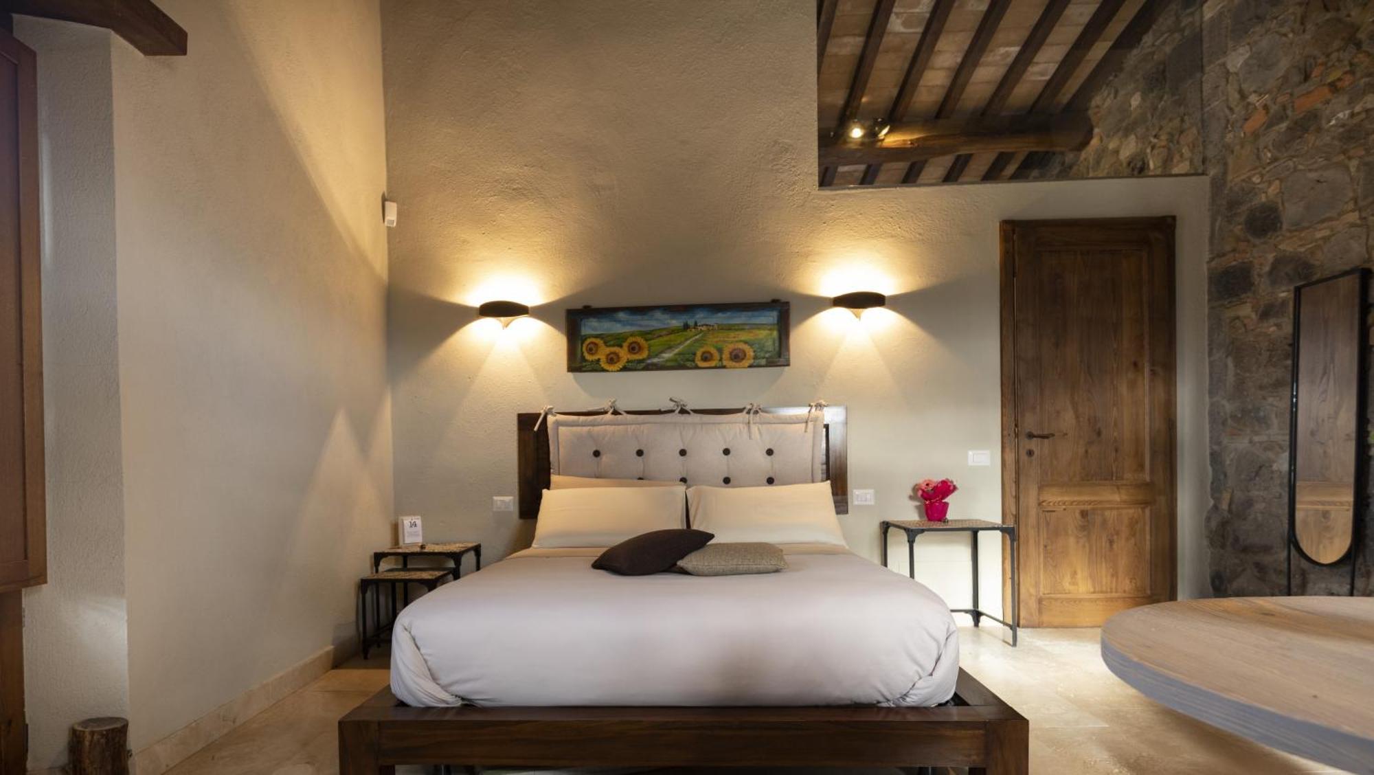 Casa Al Maestro B&B Радикофани Экстерьер фото
