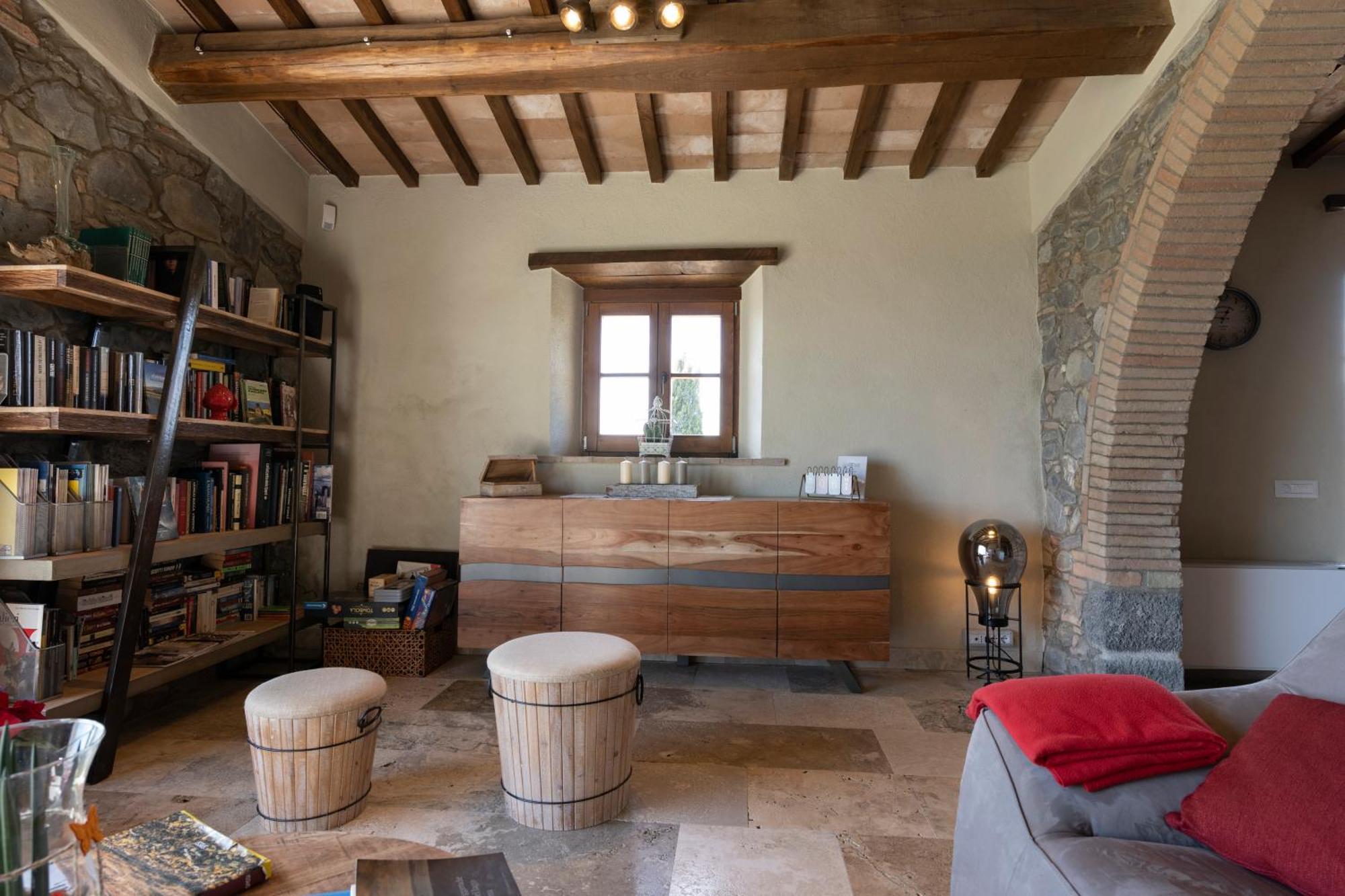 Casa Al Maestro B&B Радикофани Экстерьер фото
