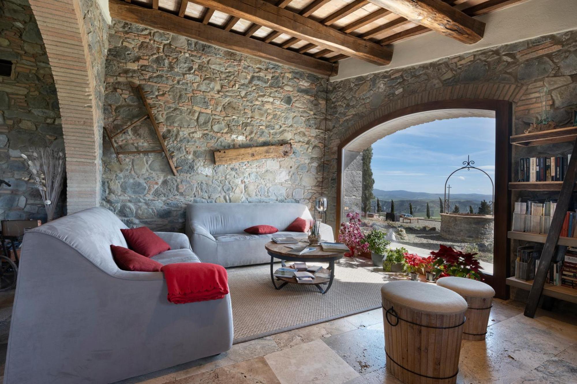 Casa Al Maestro B&B Радикофани Экстерьер фото