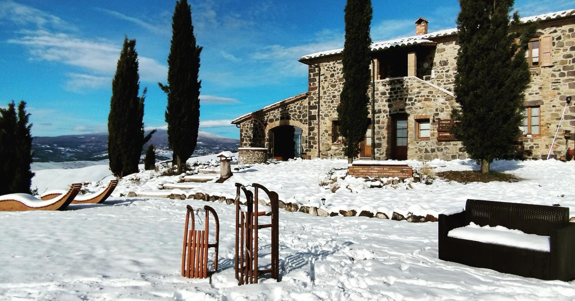 Casa Al Maestro B&B Радикофани Экстерьер фото